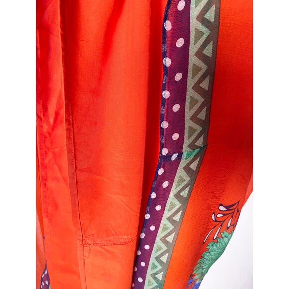 Maeve X Anthropologie Women's Ikebana Dress Flowy Maxi Dress Spaghetti Straps 6 - Picture 9 of 13